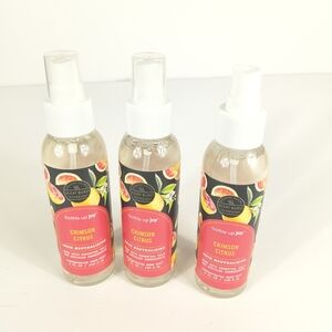 Bottle Up Joy Crimson Citrus Room Spray Odor Neutralizing Mist Lot of 3